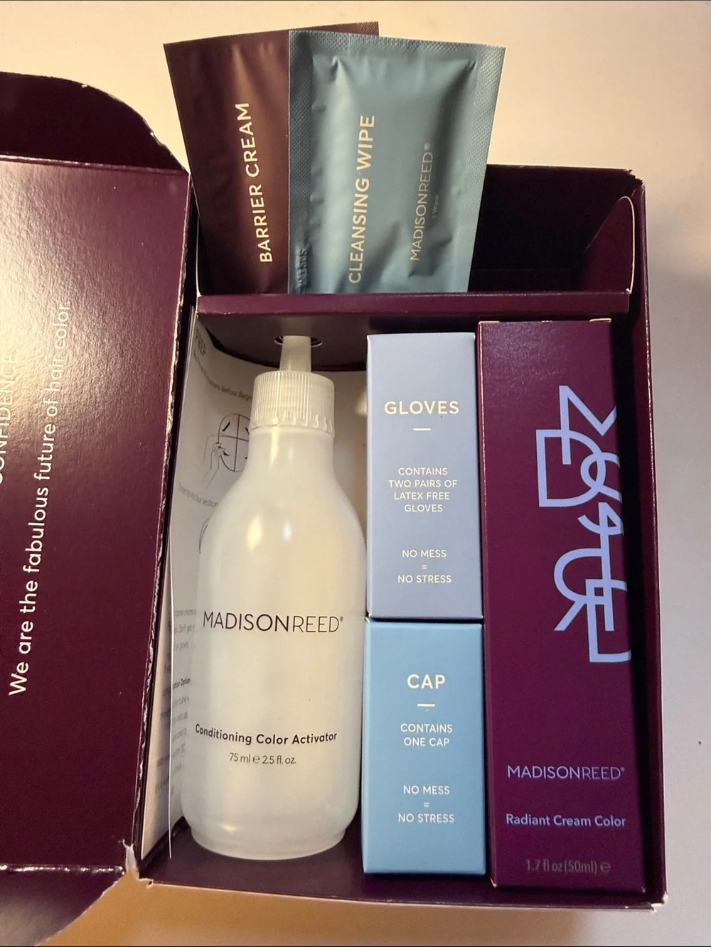 Madison Soft Medium Neutral Brown Hair Color Kit (6.5NNA) Sondrio NEW